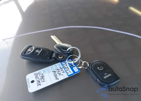 2014 Hyundai Accent Gls из США, поврежденный, VIN KMHCU4AE9EU614902